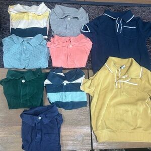 24M Toddler Boy Polo Shirt Bundle
